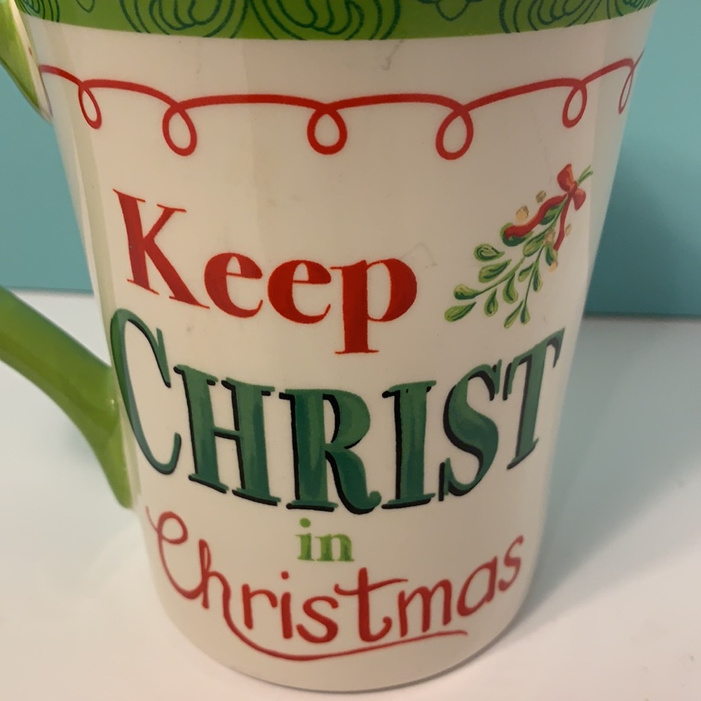 Cracker Barrel Keep Christ in Christmas Coffee/ Tea Mug